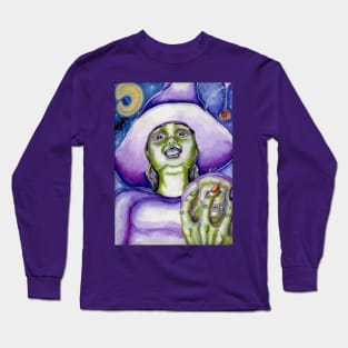 Halloween Witch Long Sleeve T-Shirt